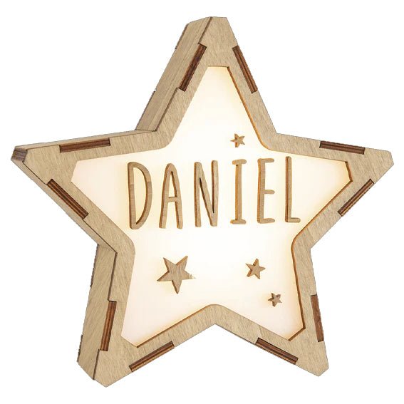 Lampara Infantil Personalizada Estrella - Nanetes